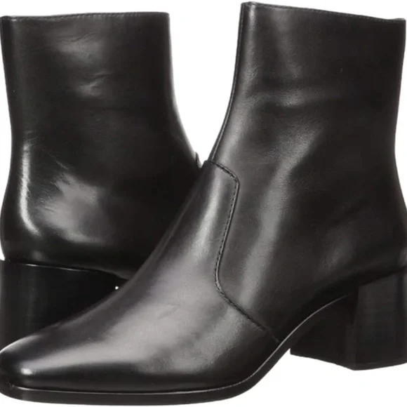Loeffler Randall Shoes Loeffler Randall Grant Ankle Boot Bootie In Black 75 Chunky Heel Worn Twice Poshmark